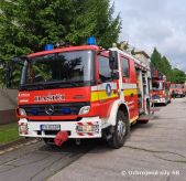 Vojensk polcia v Trenne si nacviila postupy pri poiari